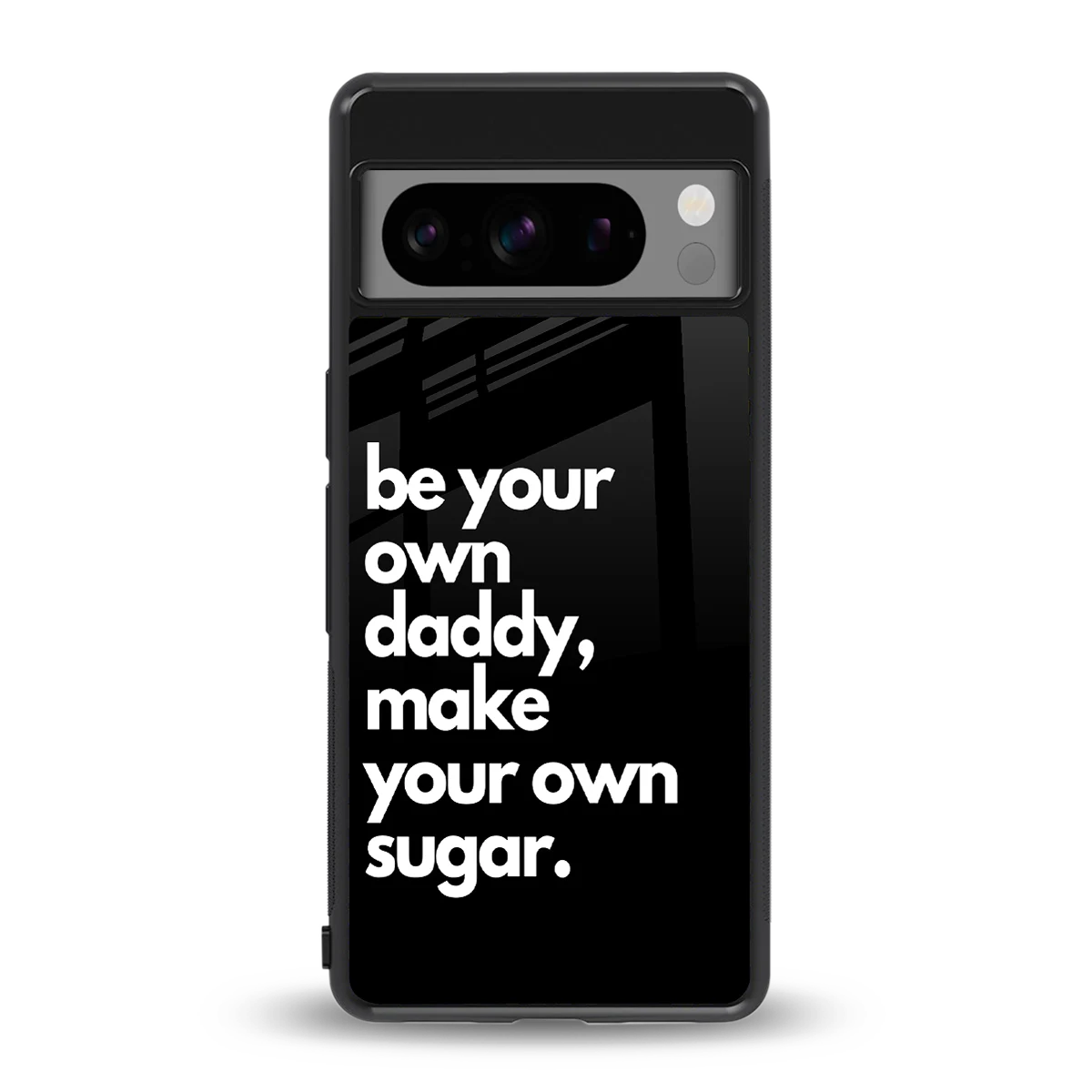 Suger back phone cover | glass case for google pixel 8 pro