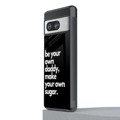 Suger stylish phone case for google pixel 8 | glossy glass and slim fit
