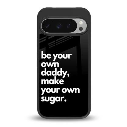 Suger back phone cover | glass case for google pixel 9 pro xl