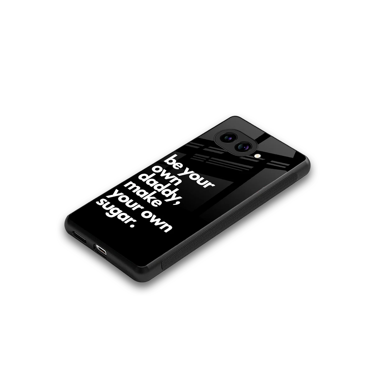 Suger stylish phone case for google pixel 9a | glossy glass and slim fit