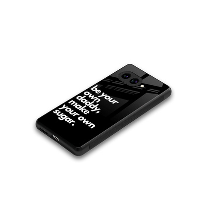 Suger stylish phone case for google pixel 9a | glossy glass and slim fit