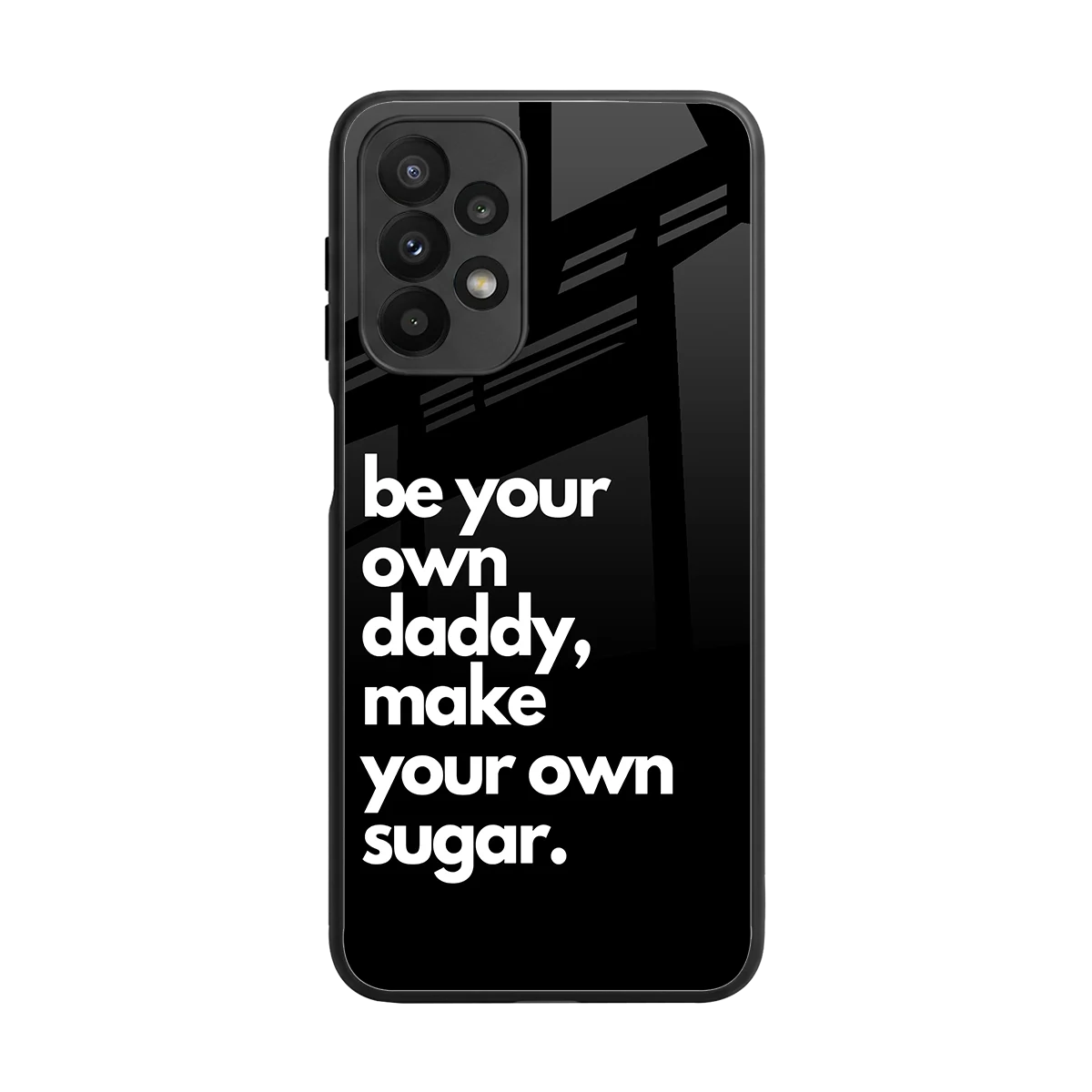 Suger back phone cover | glass case for samsung galaxy a23