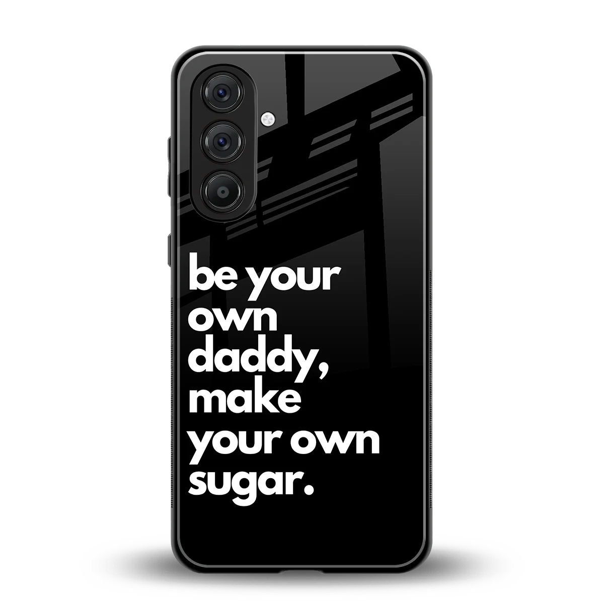 Suger back phone cover | glass case for samsung galaxy a55 5g
