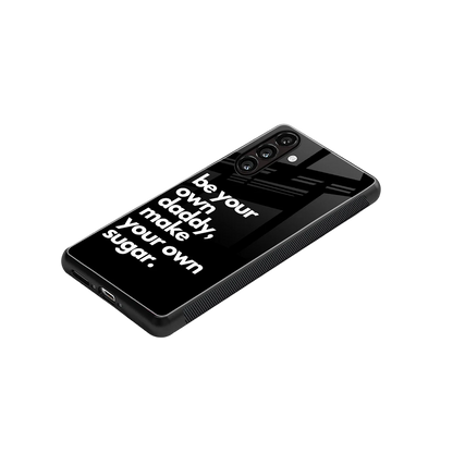 Suger stylish phone case for samsung galaxy a37 5g | glossy glass and slim fit