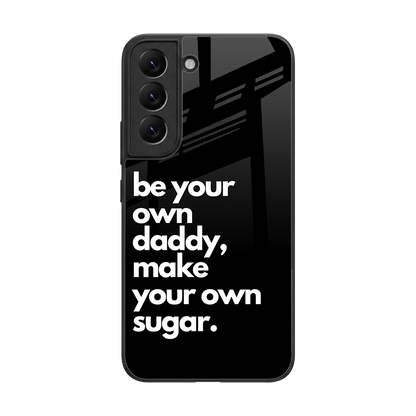 Suger back phone cover | glass case for samsung galaxy s22