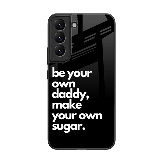 Suger back phone cover | glass case for samsung galaxy s22