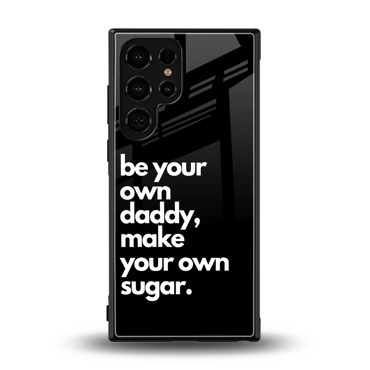Suger back phone cover | glass case for samsung galaxy s24 ultra