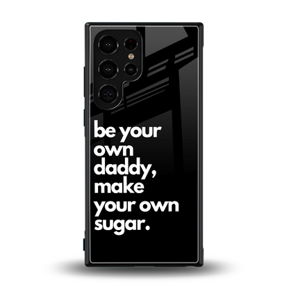 Suger back phone cover | glass case for samsung galaxy s24 ultra
