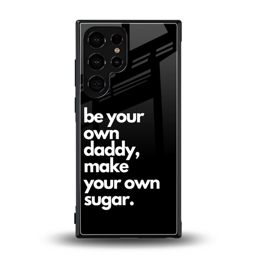 Suger back phone cover | glass case for samsung galaxy s24 ultra