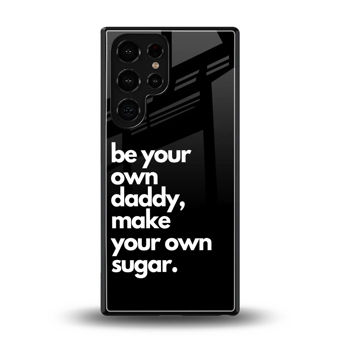 Suger back phone cover | glass case for samsung galaxy s25 ultra