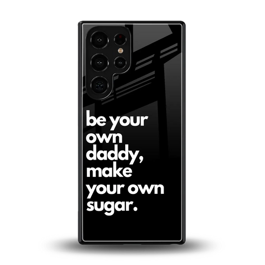 Suger back phone cover | glass case for samsung galaxy s25 ultra