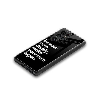 Suger stylish phone case for samsung galaxy s25 ultra | glossy glass and slim fit