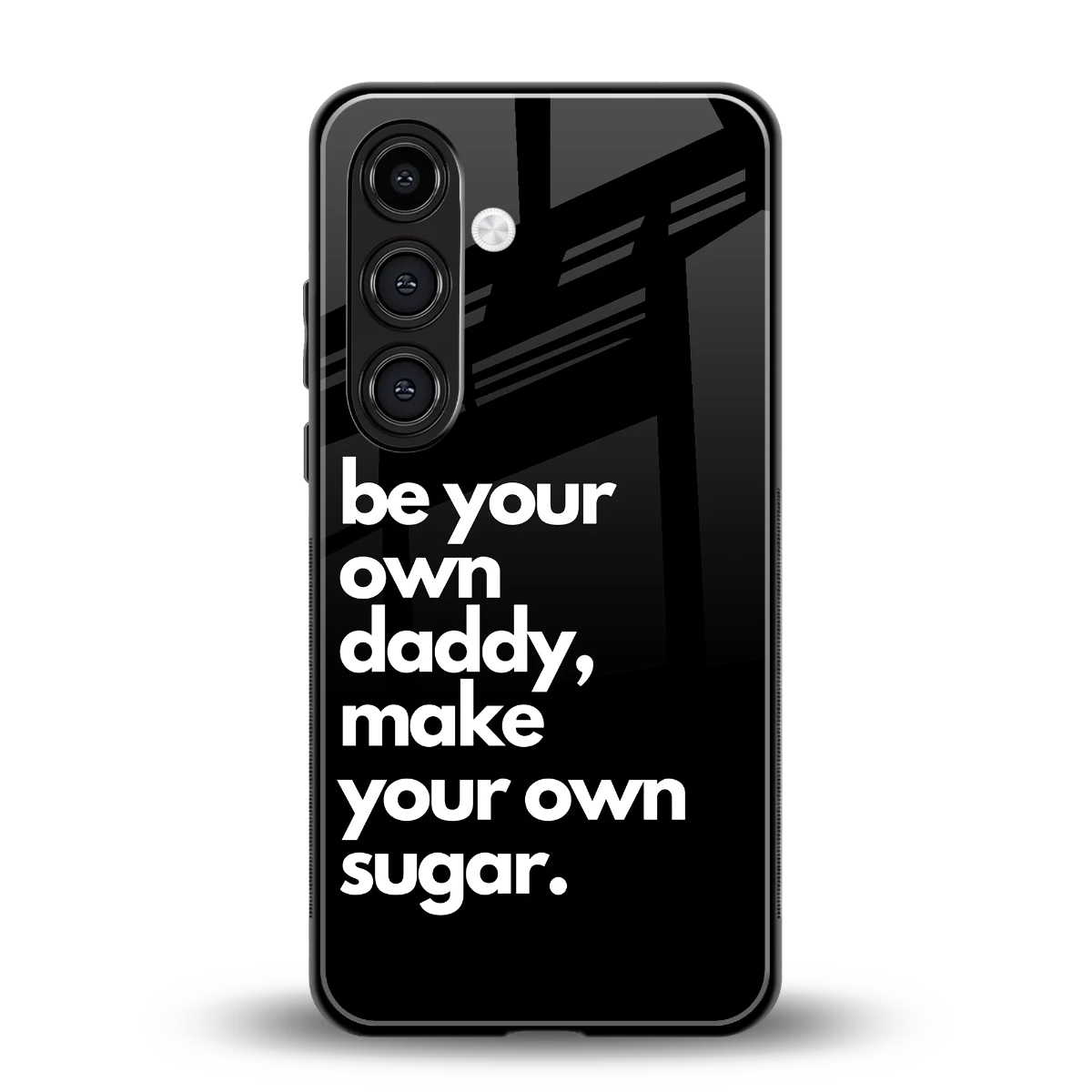 Suger back phone cover | glass case for samsung galaxy s25 fe