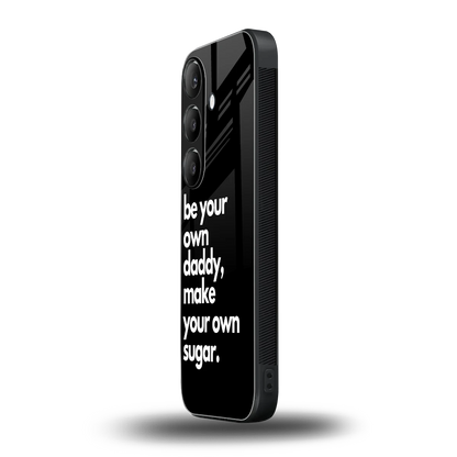 Suger samsung galaxy s25 plus mobile cover | shockproof glass phone case