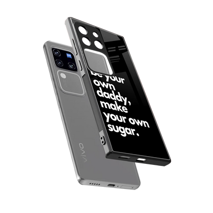 Suger sleekvivo v30 pro cover with tempered glass back and TPU edges