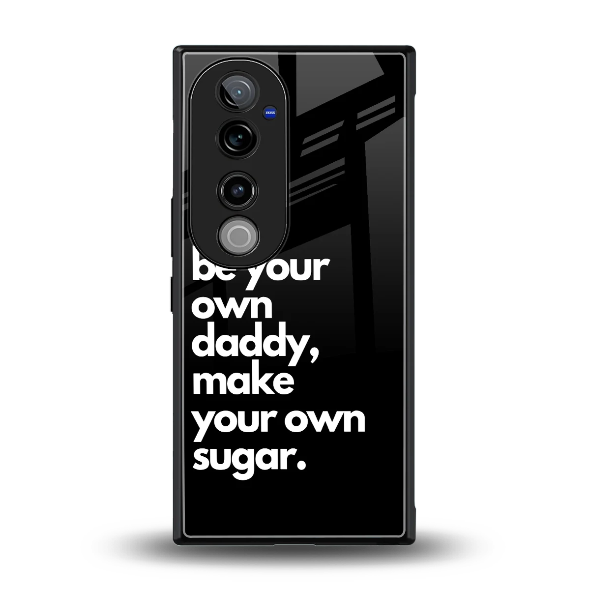 Suger back phone cover | glass case for vivo v40 pro