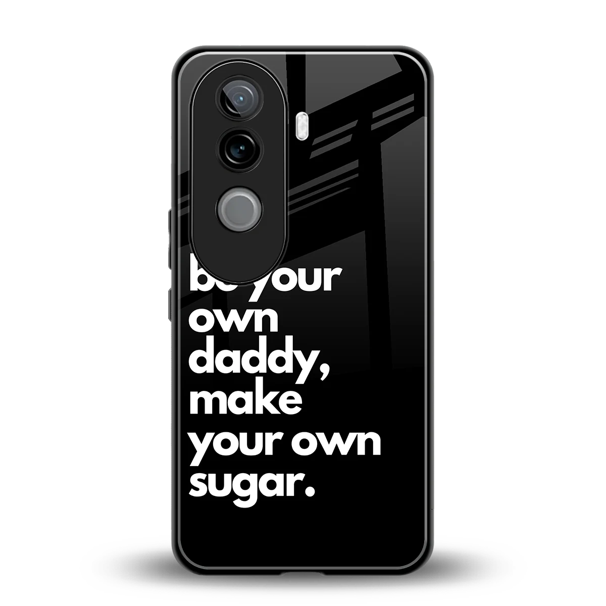 Suger back phone cover | glass case for vivo v40e