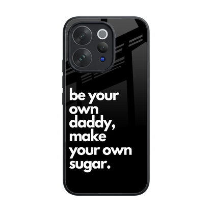 Suger back phone cover | glass case for vivo v70