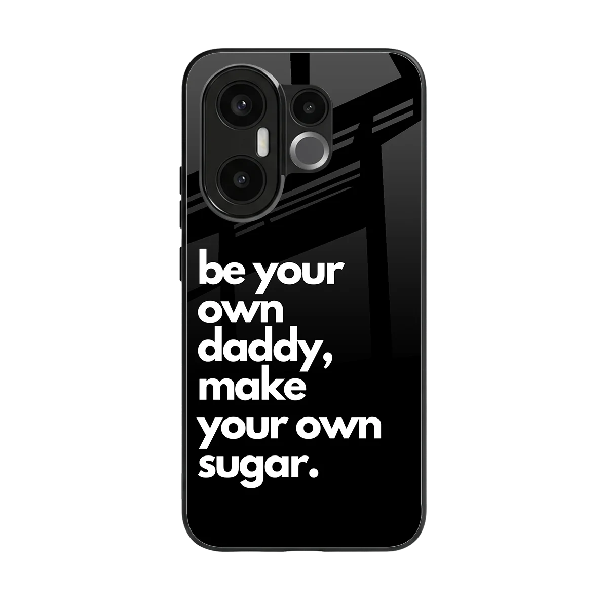 Suger back phone cover | glass case for vivo x200 fe
