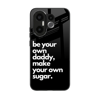 Suger back phone cover | glass case for vivo x200 fe