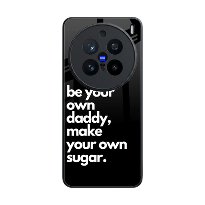 Suger back phone cover | glass case for vivo x200 pro