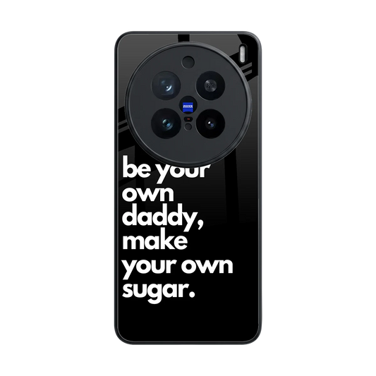 Suger back phone cover | glass case for vivo x200 pro