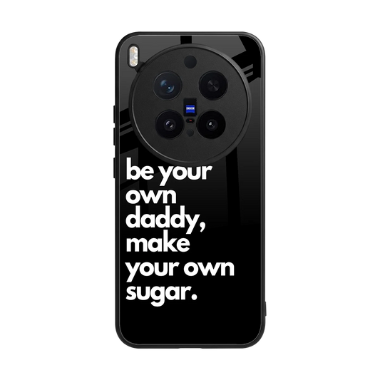 Suger back phone cover | glass case for vivo x300 pro