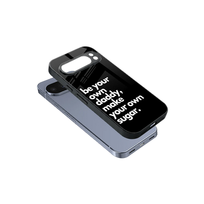 Suger sleek google pixel 10 pro cover with tempered glass back and TPU edges