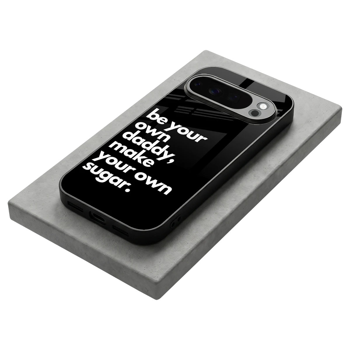 Suger stylish phone case for google pixel 10 pro | glossy glass and slim fit