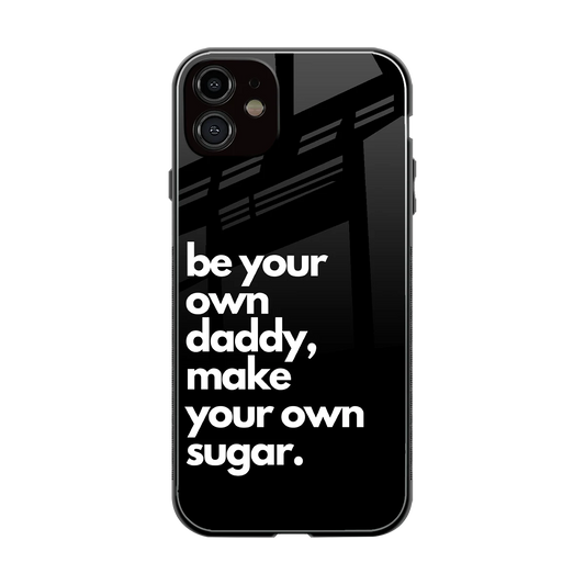 Suger back phone cover | glass case for iphone 12