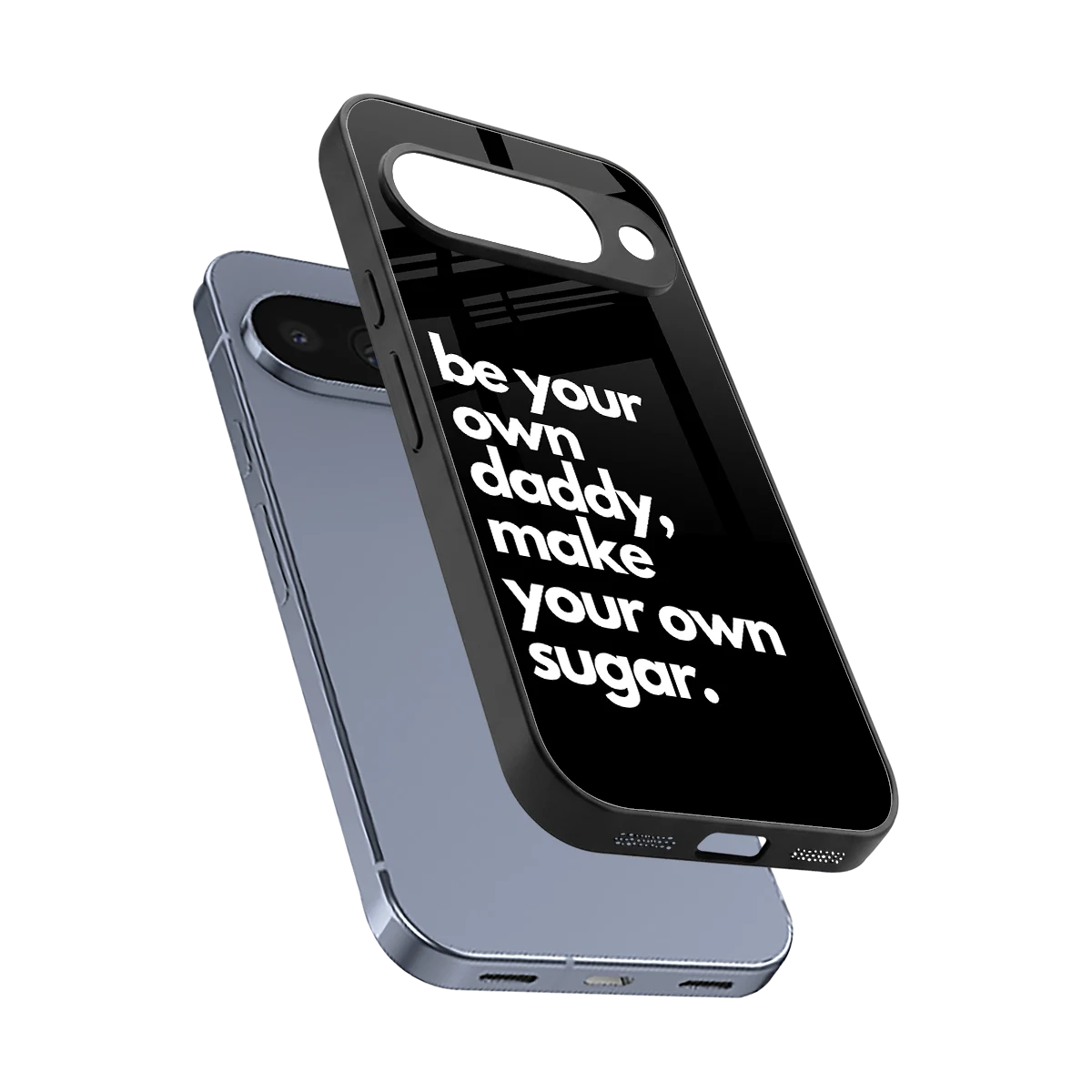 Suger sleek google pixel 10 cover with tempered glass back and TPU edges