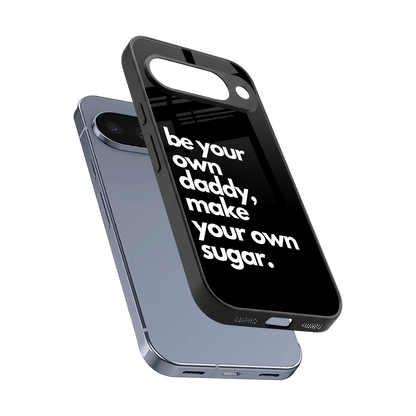 Suger sleek google pixel 10 cover with tempered glass back and TPU edges