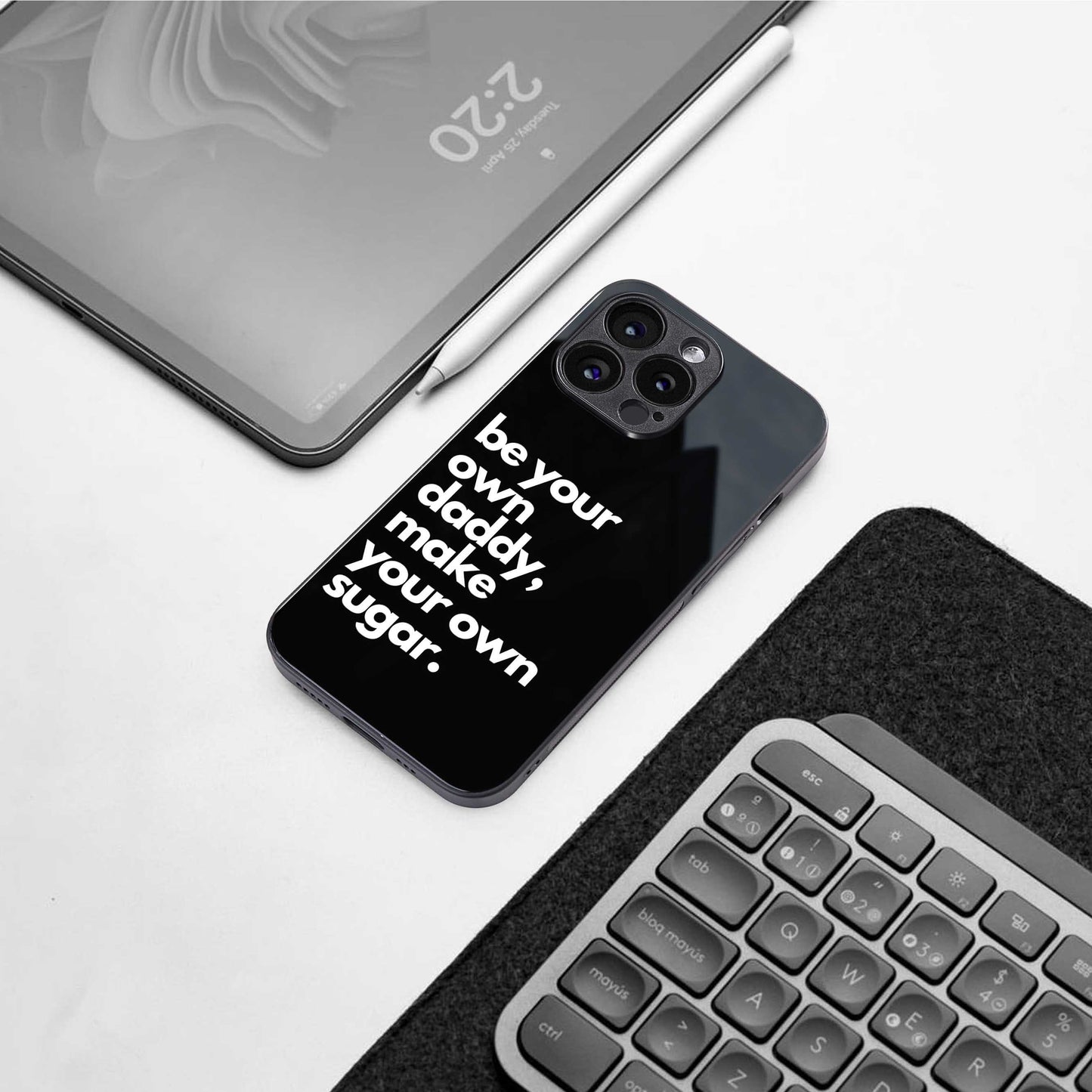 Suger luxury glass phone case for iPhone 16 | scratch and drop resistant
