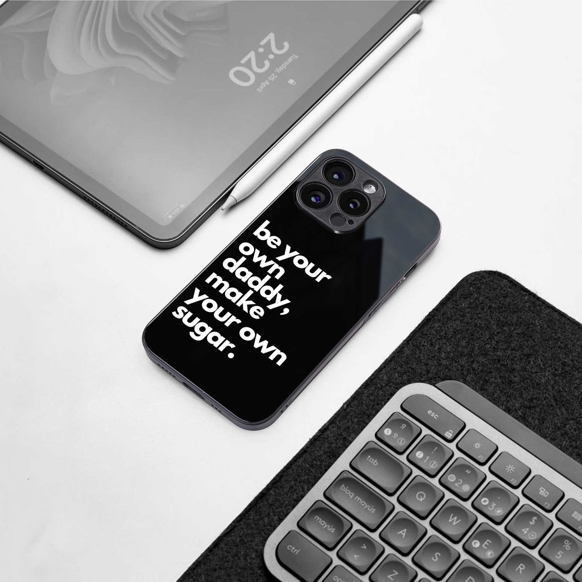 Suger luxury glass phone case for iPhone 16 | scratch and drop resistant