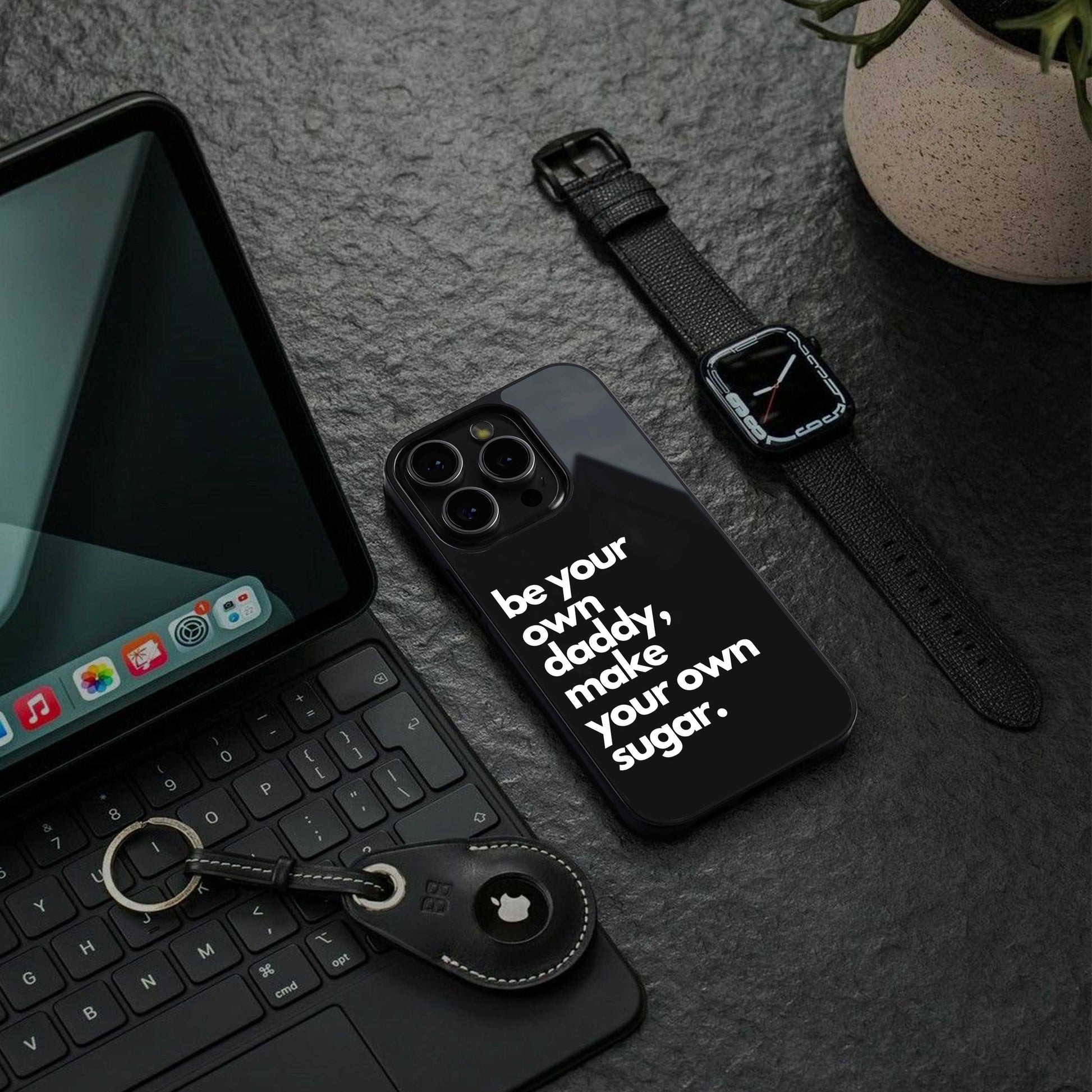 Suger TPU glass hybrid case for iPhone 16 | premium mobile back cover