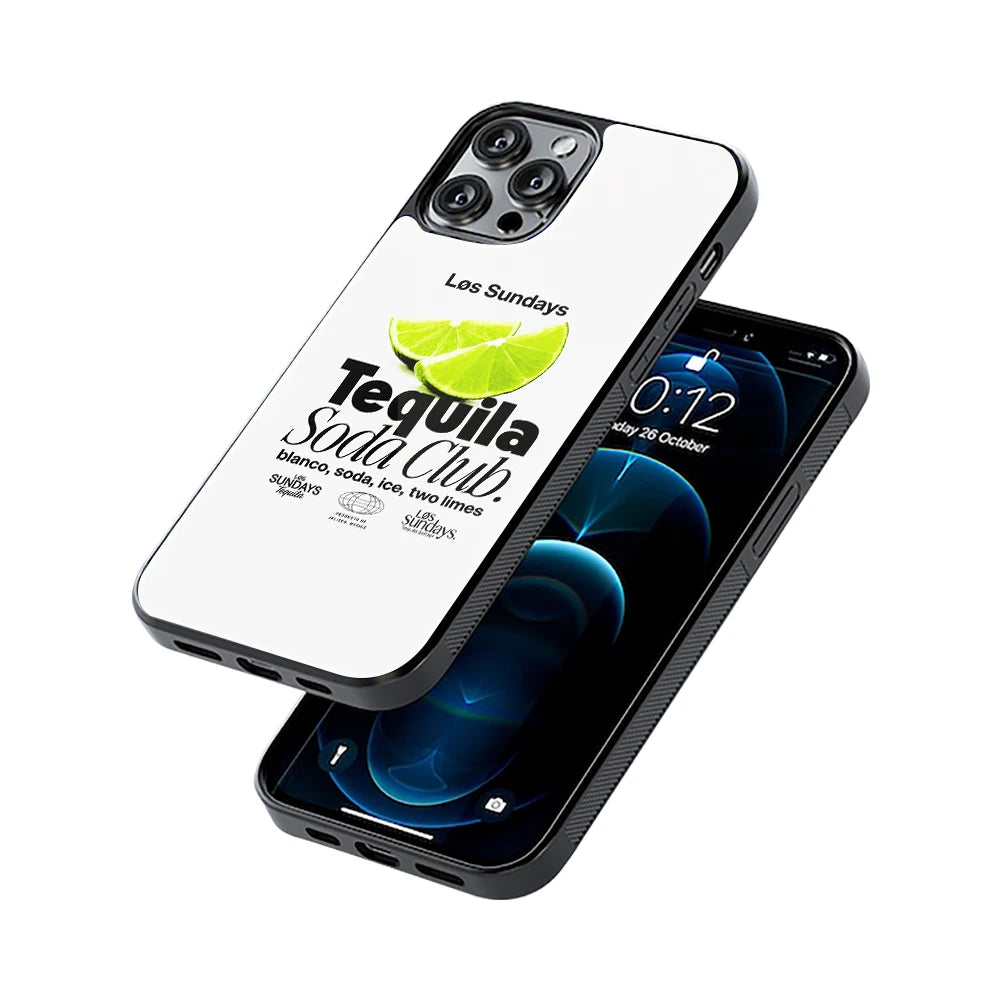 Protective Glass Back Phone Case Compatible with iPhone, Samsung, OnePlus, Pixel & More