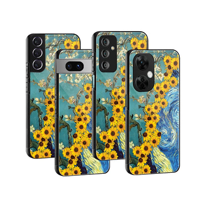 Stylish Glass Back Case for All Smartphones iPhone, Samsung, OnePlus, Pixel, Redmi, Oppo, Vivo, Motorola