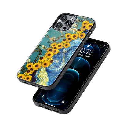 Protective Glass Back Phone Case Compatible with iPhone, Samsung, OnePlus, Pixel & More