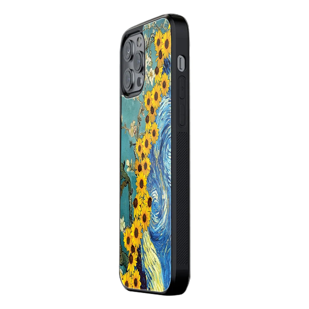 Trendy Glass Back Mobile Case for iPhone, Samsung, Redmi, OnePlus, Google Pixel, Motorola