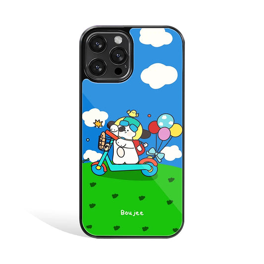 Premium Glass Back Mobile Phone Cover for iPhone, Samsung, OnePlus, Google Pixel, Redmi, Oppo, Vivo & Realme