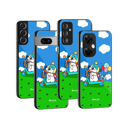 Stylish Glass Back Case for All Smartphones iPhone, Samsung, OnePlus, Pixel, Redmi, Oppo, Vivo, Motorola