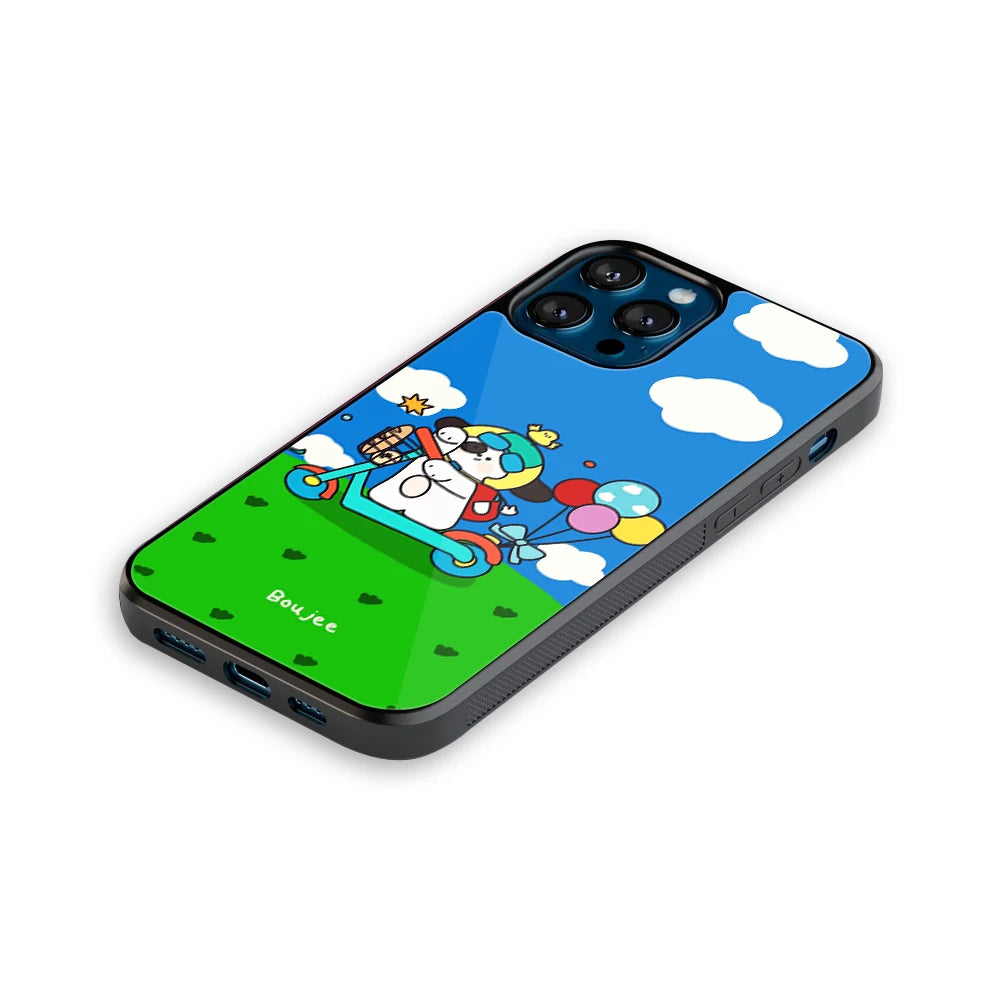 Luxury Glass Back Mobile Cover for iPhone, Samsung Galaxy, OnePlus, Pixel, Redmi & More
