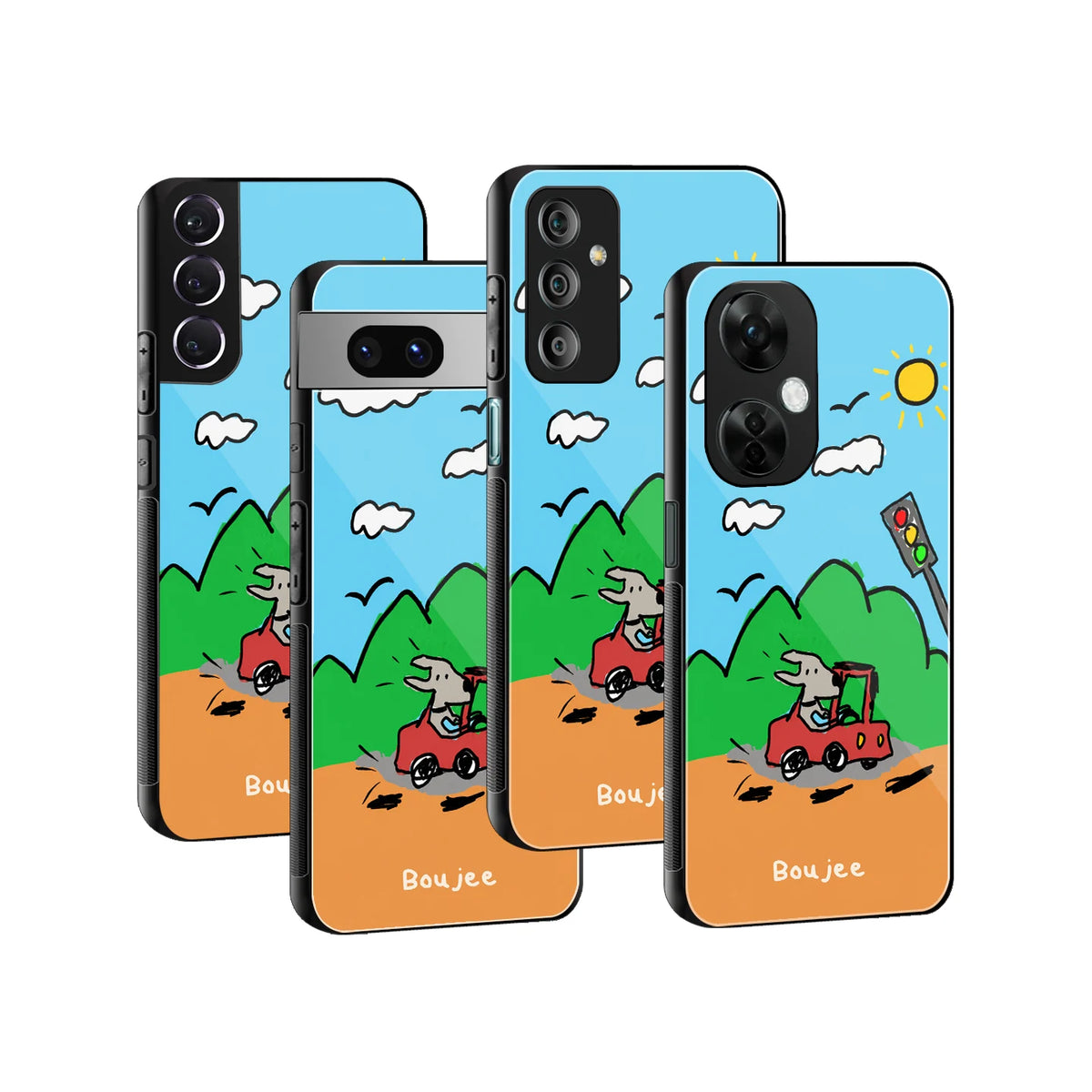 Stylish Glass Back Case for All Smartphones iPhone, Samsung, OnePlus, Pixel, Redmi, Oppo, Vivo, Motorola