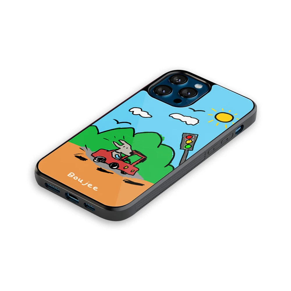 Luxury Glass Back Mobile Cover for iPhone, Samsung Galaxy, OnePlus, Pixel, Redmi & More