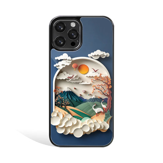Premium Glass Back Mobile Phone Cover for iPhone, Samsung, OnePlus, Google Pixel, Redmi, Oppo, Vivo & Realme