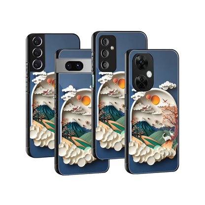 Stylish Glass Back Case for All Smartphones iPhone, Samsung, OnePlus, Pixel, Redmi, Oppo, Vivo, Motorola