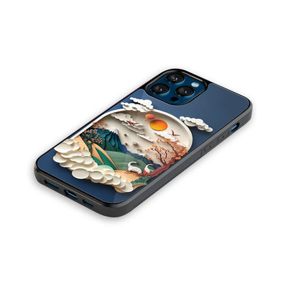 Luxury Glass Back Mobile Cover for iPhone, Samsung Galaxy, OnePlus, Pixel, Redmi & More