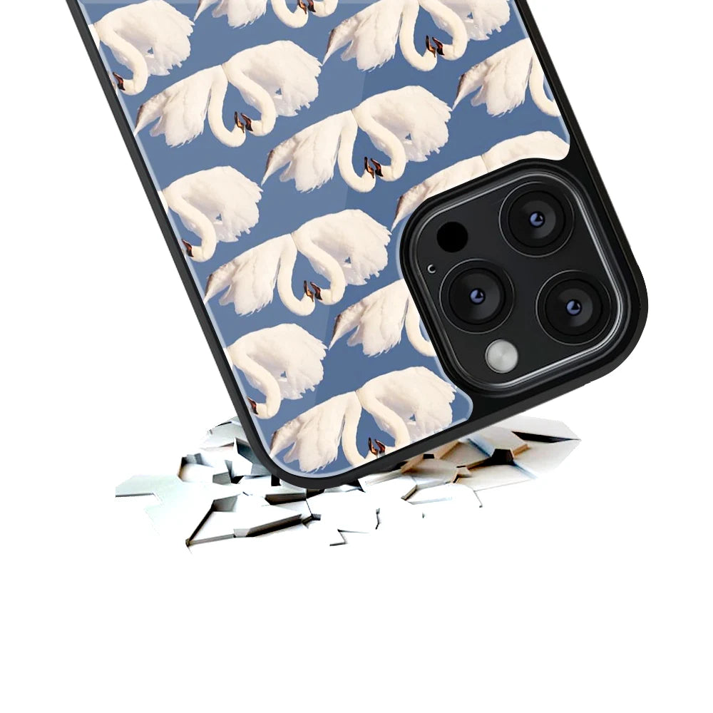 Durable Glass Back Mobile Case for iPhone, Samsung, OnePlus, Google Pixel, Redmi, Vivo, Oppo