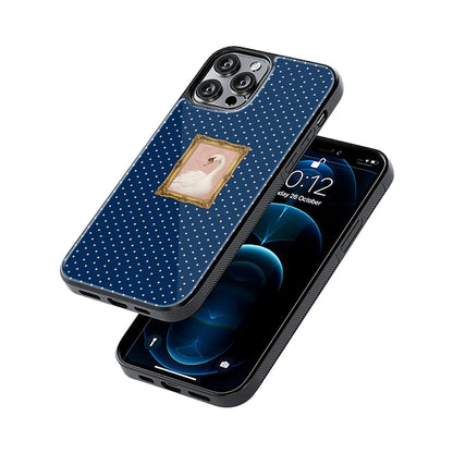 Protective Glass Back Phone Case Compatible with iPhone, Samsung, OnePlus, Pixel & More