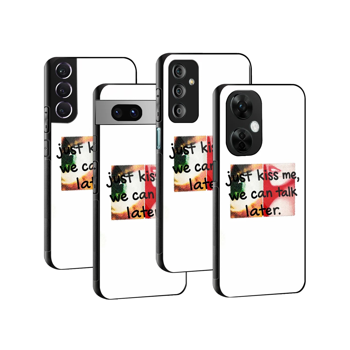 Stylish Glass Back Case for All Smartphones iPhone, Samsung, OnePlus, Pixel, Redmi, Oppo, Vivo, Motorola
